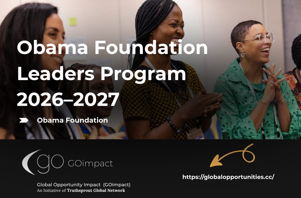Obama Foundation Leaders Program 2026–2027