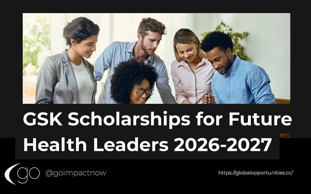 GSK Scholarships for Future Health Leaders 2026-2027
