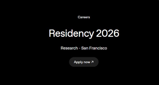 OpenAI Residency Program 2026 OpenAI Residency Program 2026