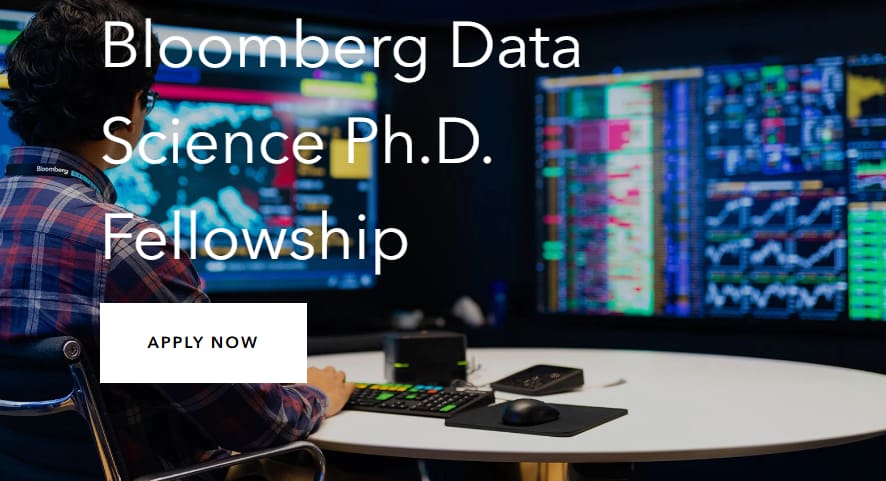 Bloomberg Data Science Ph.D. Fellowship 2026-2027