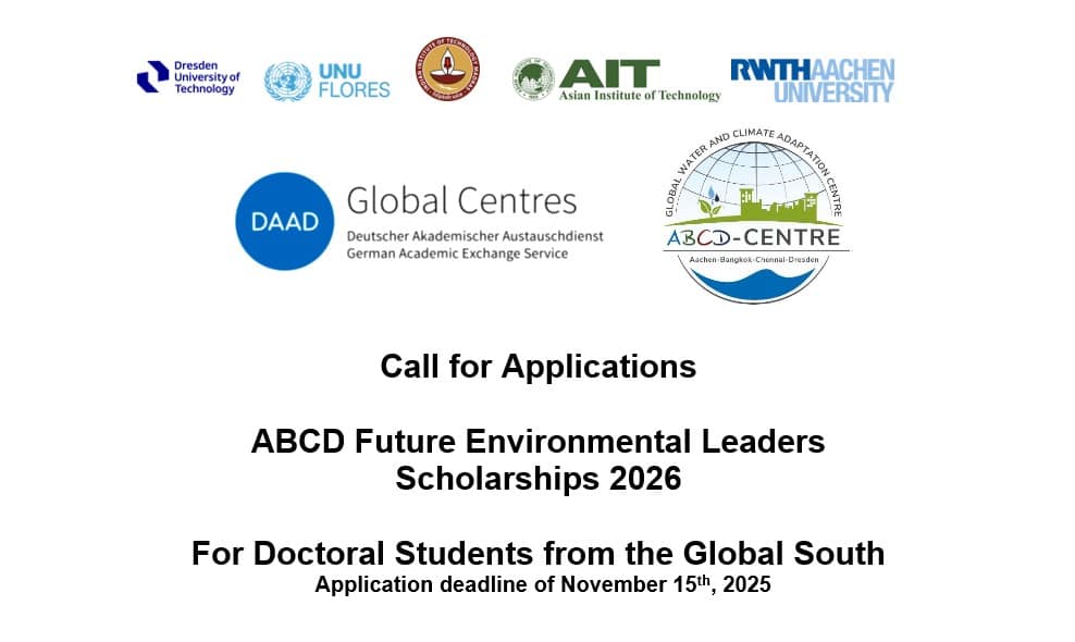 ABCD Future Environmental Leaders Scholarships 2026